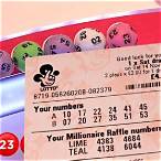 last night's lottery numbers